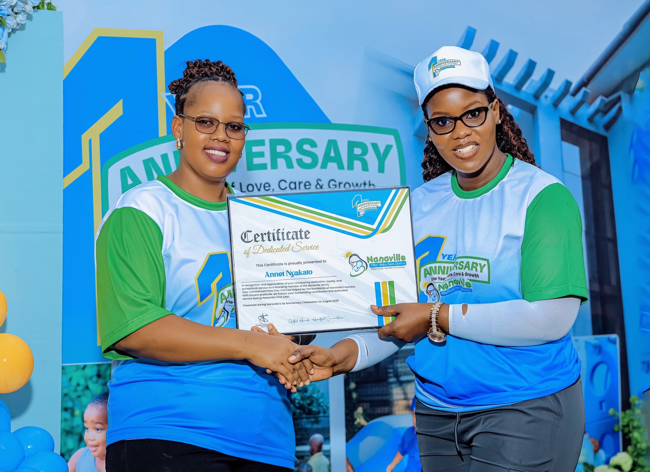 Nanaville caregiving team — Committed people, Constant Care